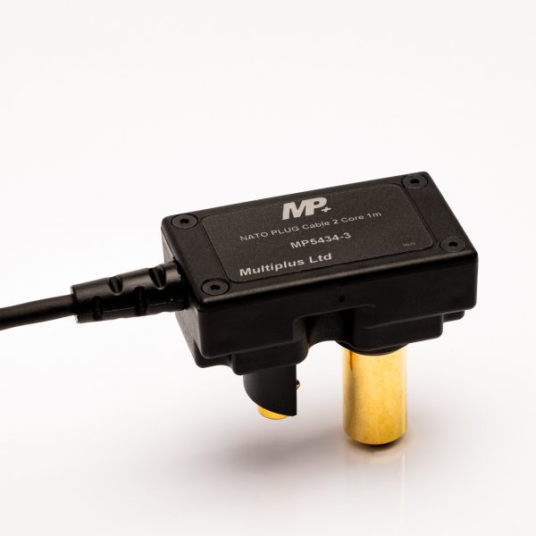 Mini NATO Slave Plug with 30M (100Ft) Cable to overmoulded Mil Connector