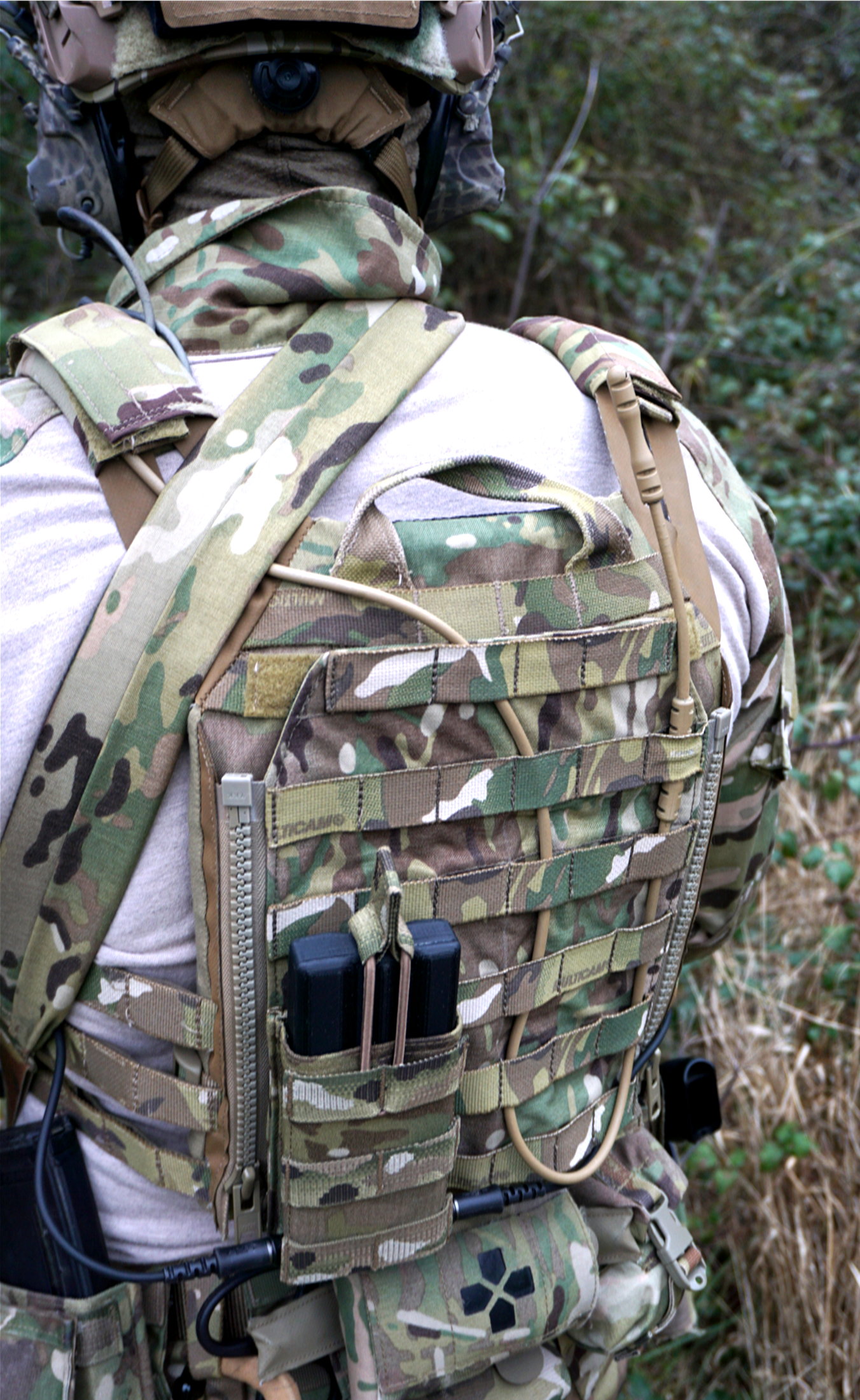 Military Covert Vest Antenna System
