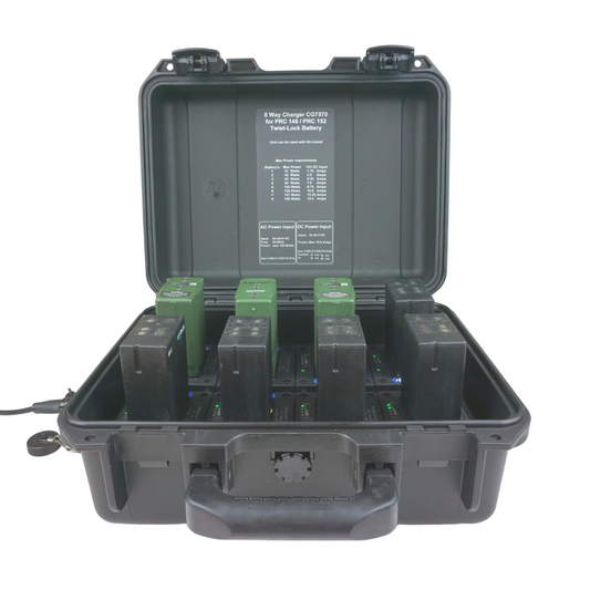 Portable 8 Way AC-DC Battery Charger