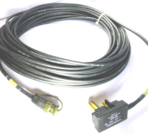Mini NATO Slave Plug with 30M (100Ft) Cable to overmoulded Mil Connector